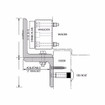 HES ZA-32/62CL Adjustable Z-Bracket for M32 and M62 Locks