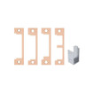 HES 1DB-612 Satin Bronze Faceplate Kit