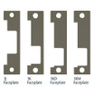 HES 1LB-612 Satin Bronze Faceplate Kit