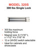 HES 320S 300 Pound Single Magnetic Lock