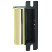 HES HTD-605 1006 Series brass security faceplate close-up of finish and construction