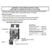 HES MCK-2-4 Narrow Stainless Steel Plate DPDT Switch