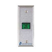 HES KP-103 keypad access control close-up showing button interface and dual relay connections