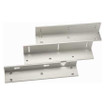 AM3370 HES magnetic lock mounting bracket side angle and specifications