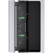 HES 1DB-2-630 Satin Stainless Steel Faceplate Kit