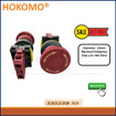 HES MDR-1WH Push Button NC with Guard Ring