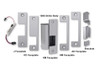 HES HM-630 1006 Series Satin Stainless Steel Faceplate