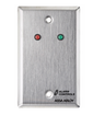 HES RP-09 remote plate stainless steel with red and green LED indicators for access control