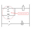 HES TB-1 Tamper Switch Normally Open Closed Circuit