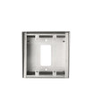 HES SS-2G Stainless Steel Two Gang Blank Wall Plate