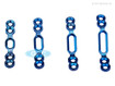 HES MP-20 Mini Plates Mounting Hardware