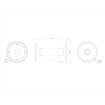 Speco Technologies CLT2 - Speco CLT2 Ceiling Mount Bracket (view 4)