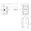 Speco Technologies CPMTPTZ - Speco Technologies CPMTPTZ Conduit Pole Mount for PTZ Cameras (view 4)