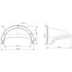 Speco Technologies DSS2 - Speco Technologies DSS2 Universal Sun and Rain Shield for Speco (view 4)