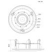 Speco Technologies FMT3 - Speco Technologies FMT3 Flush Mount Bracket (view 4)