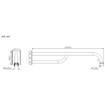 Speco Technologies LPMT1 - Speco Technologies LPMT1 Long Pole Mount for O84S (view 5)