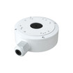 Speco O4FT2W 4MP AI turret camera lens and housing close-up