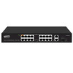 Speco P16S182 16-Port Megabit PoE Switch
