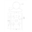 Speco Technologies PMT1 - Speco Technologies PMT1 Pole Mount for Compact Cameras (view 7)
