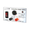 Speco Technologies PSR4C 4 Amp Regulated 12VDC Power Supply with (view 3)