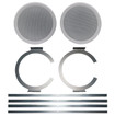 Speco Technologies SP5NXCTUL - Speco Technologies SP5NXCTUL Pair of 5" UL Metal Backcan Speakers (view 8)
