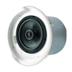 Speco SP6NXCTUL metal back speaker close-up showing connector terminals and mounting hardware