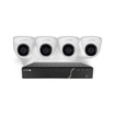 Speco Technologies Speco ZIP84T4 8-Channel NVR 4TB with 4 Turret Cameras