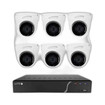 Speco ZIPK8T2 Speco Technologies ZIPK8T2 8Ch NVR w/ 6 Outdoor IR 5MP IP Cameras