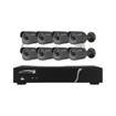 Speco ZIPL88B2 Speco Technologies ZIPL88B2 8 Channel Zip Kit with 8 Bullets, 2T