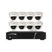 Speco ZIPL88D2 Speco Technologies ZIPL88D2 8 Channel Zip Kit with 8 Domes, 2T HD