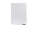 Altronix MAXIMAL75FDV power supply unit showing status indicators and mounting bracket detail