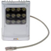 T90D25 W-LED PoE light by Axis SKU 01216-001 front lens view