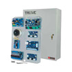 Altronix TROVE2KH2 access control integration enclosure with cable entry ports and mounting brackets