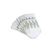HID 82133 cleaning cards pack detail showing individual alcohol wipe cards