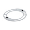 Axis 5504-911 mounting bracket detail showing white finish and installation holes