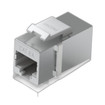 Ubiquiti UACC-KEYSTONE-COUPLER-C6A Cat6A Pass-Through Keystone Coupler (view 2)