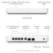 Ubiquiti UXG-FIBER 10G Independent Gateway with 4-Port 2.5 GbE