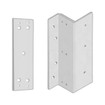 SDC Security Door Controls 1576-ZBV Top Jamb Z Bracket Mounting