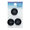 Code Blue 41468 Small Black Piezo Button (3 Pack)