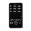 Comelit 6203B VIP Easycom Door-Entry Phone Black