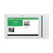 Comelit 6813W white Android touchscreen monitor front display detail