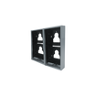 Comelit UT9174H Wall Housing 2X2 Ultra Modules