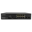 Transition Networks SM8TAT2SA-DC 8-Port PoE+ Switch
