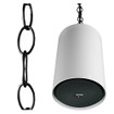 Valcom V-1093-BK 6' Extension Chain for Pendant Speakers