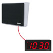 Valcom VIP-431A-A-IC IP Talkback Speaker with Analog Clock