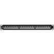 TRENDnet 24-port Cat6A Shielded 1U Patch Panel - TC-P24C6AS