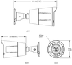 Geovision thermal LPR2812-DL vehicle identification camera specifications label