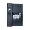 Brother TJ4522TN industrial label printer detail of print head and ribbon mechanism