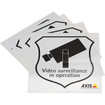 Axis Video Surveillance In Operation Sticker 10-Pack