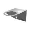 Axis D201-S XPT Stainless Steel 316L Wall Mount, 01521-001